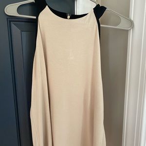 Ann Taylor Women’s beige and black tank size L